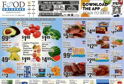 Food Universe (1982-84 86th Street, Brooklyn, NY) Weekly Ad July 31 - August 6, 2026