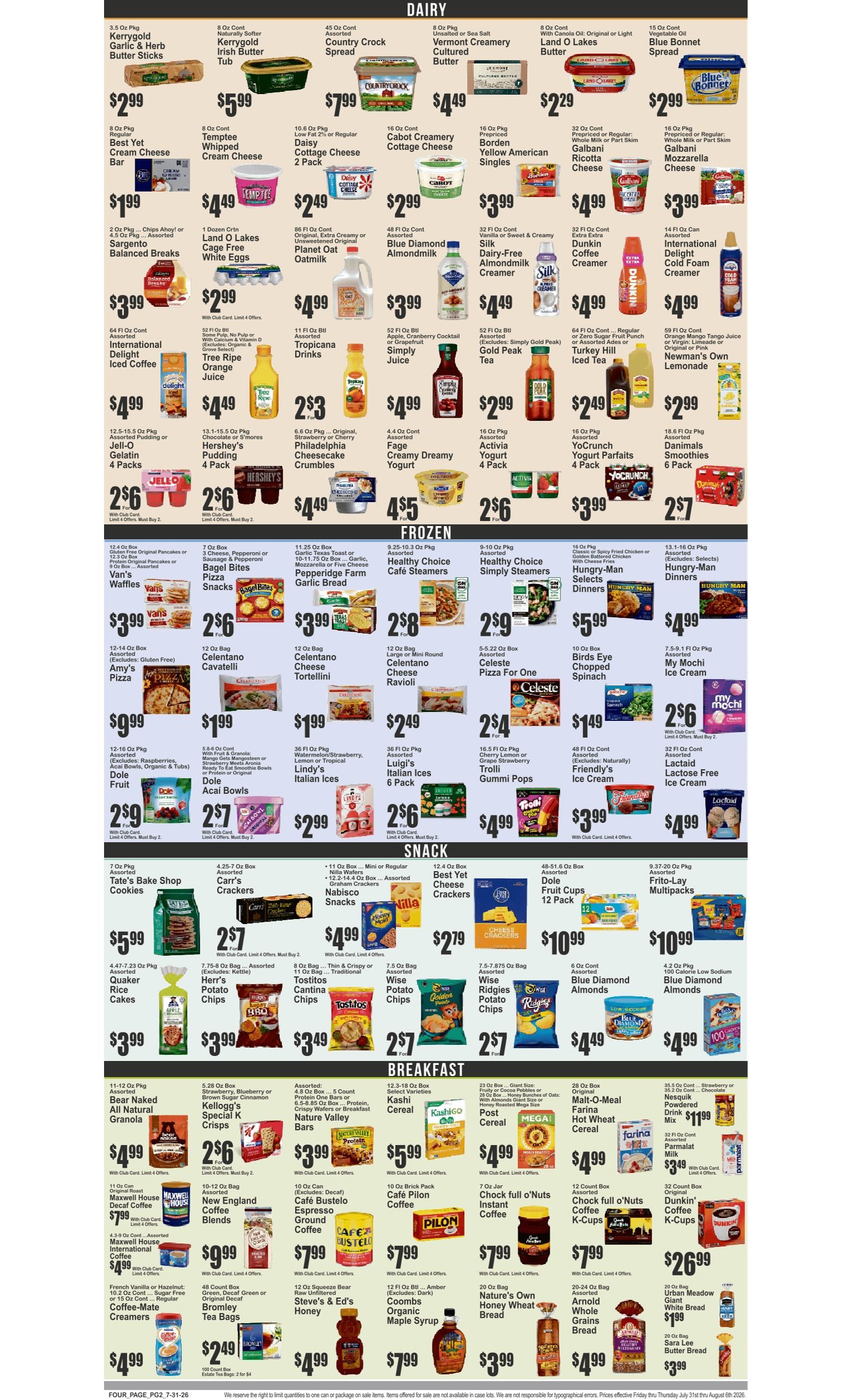 Food Universe (243 Schenactady Ave., Brooklyn, NY) Weekly Ad July 31 - August 6, 2026