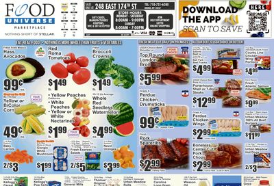 Food Universe (248 East 174th Street, Bronx, NY) Weekly Ad July 31 - August 6, 2026