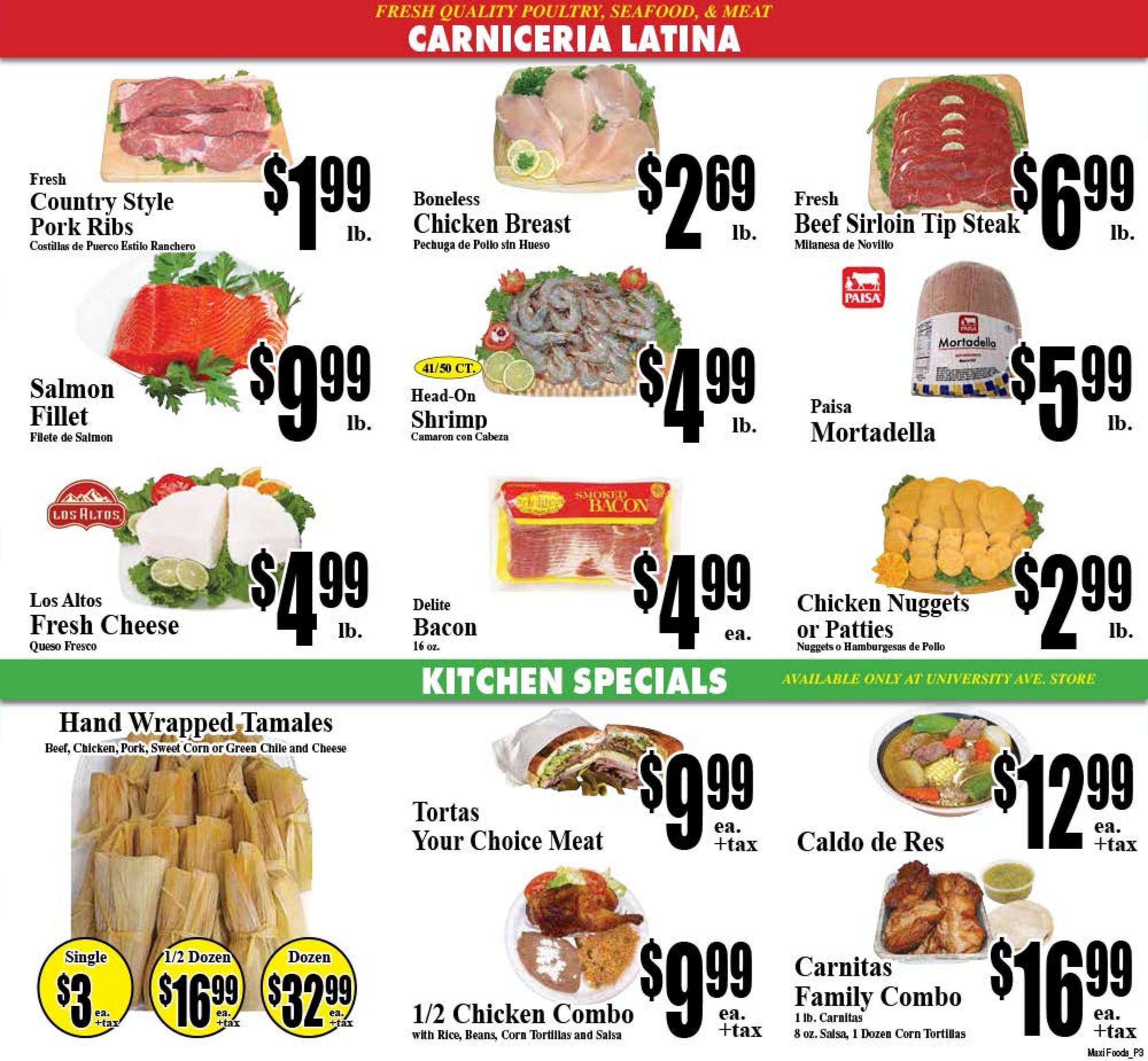Maxi Foods Markets Weekly Ad August 5 - 11, 2026