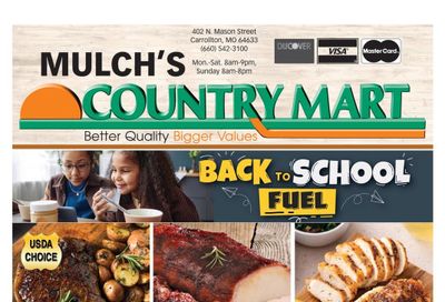 My Country Mart Weekly Ad August 4 - 10, 2026