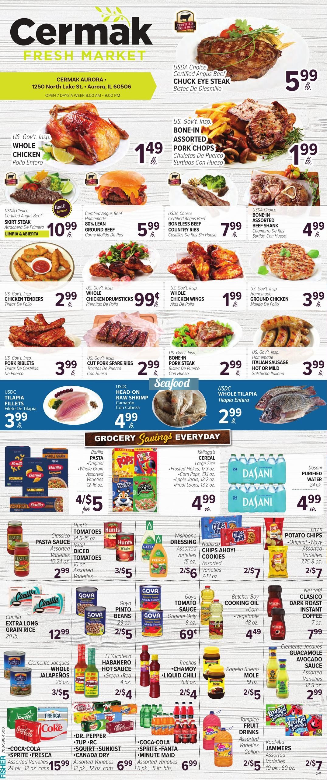 Cermak Fresh Market (Naperville–Aurora Area, IL) Weekly Ad August 5 - 11, 2026