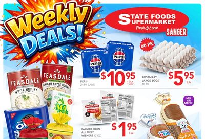 State Foods Supermarket (Sanger, CA) Weekly Ad August 5 - 11, 2026