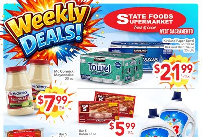 State Foods Supermarket (West Sacramento, CA) Weekly Ad August 5 - 11, 2026