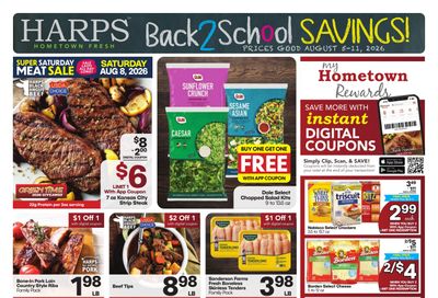 Harps Foods (Norman–Noble Area, OK) Weekly Ad August 5 - 11, 2026