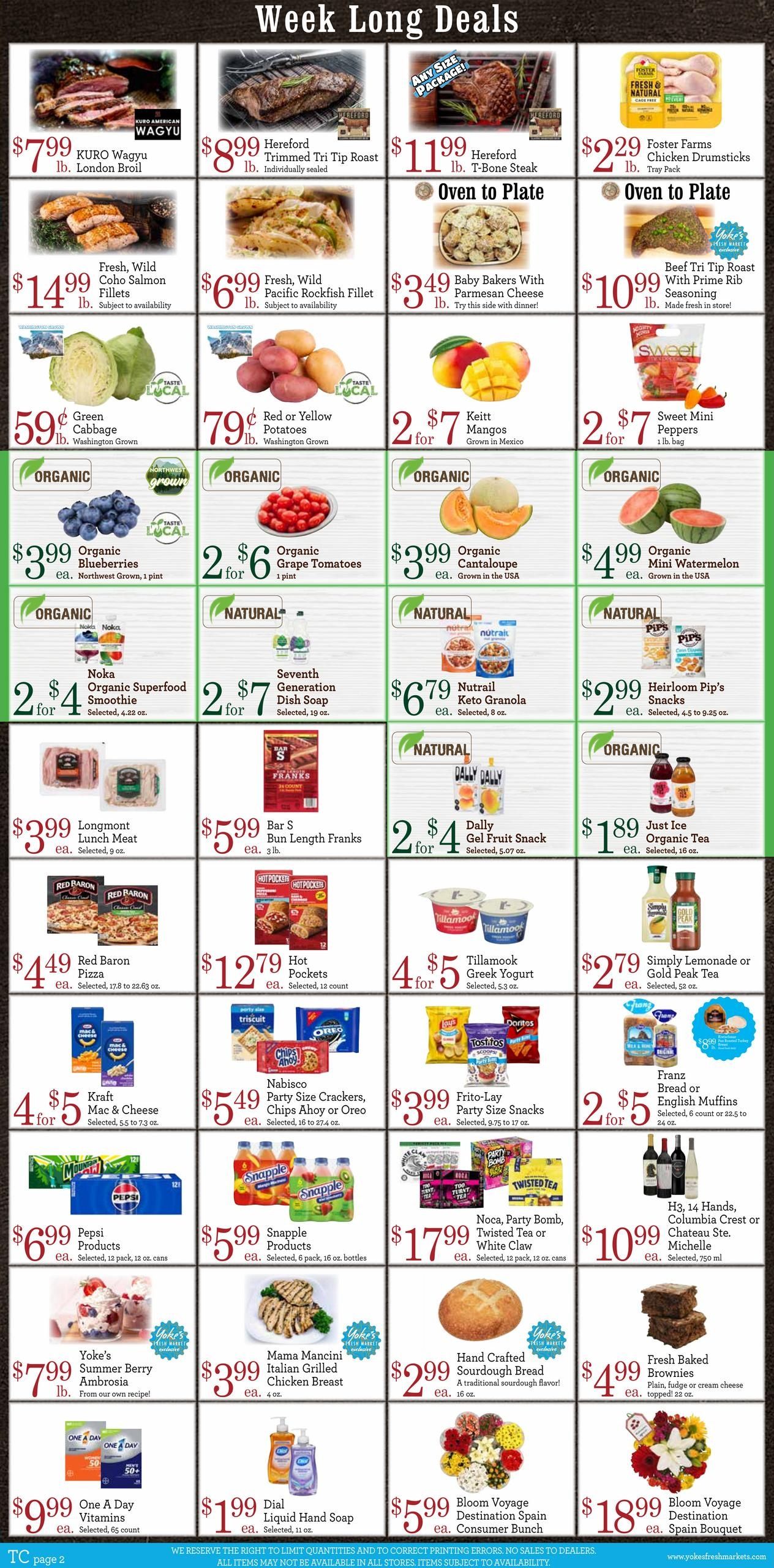 Yoke's Fresh Market (Pasco–Kennewick Area, WA) Weekly Ad August 5 - 11, 2026