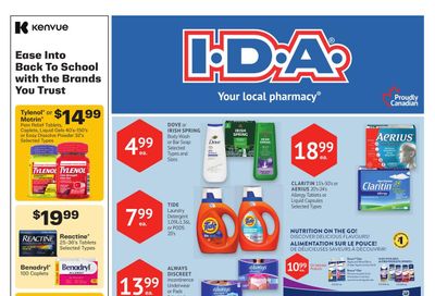 I.D.A. Flyer August 7 to 13