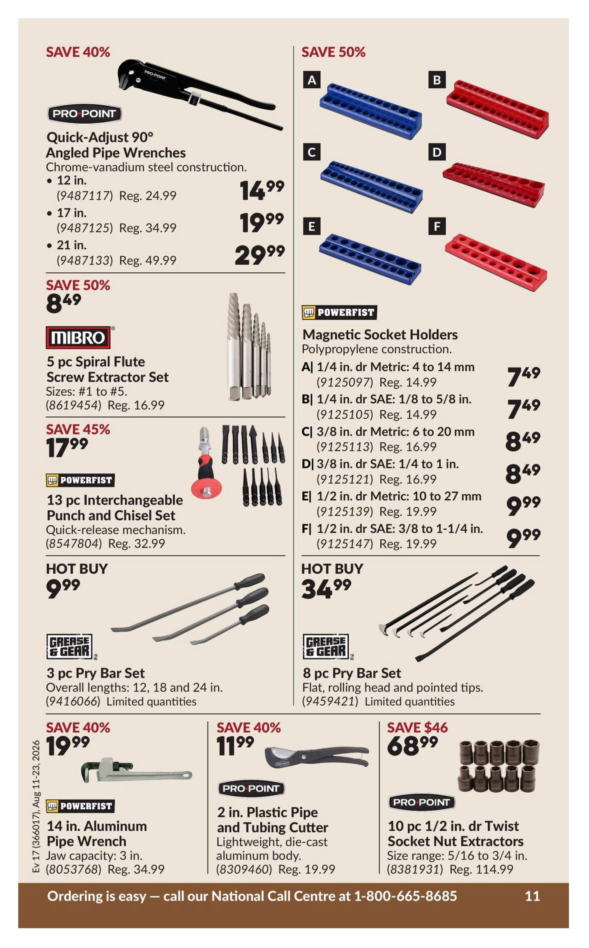 Princess Auto Flyer August 11 to 23