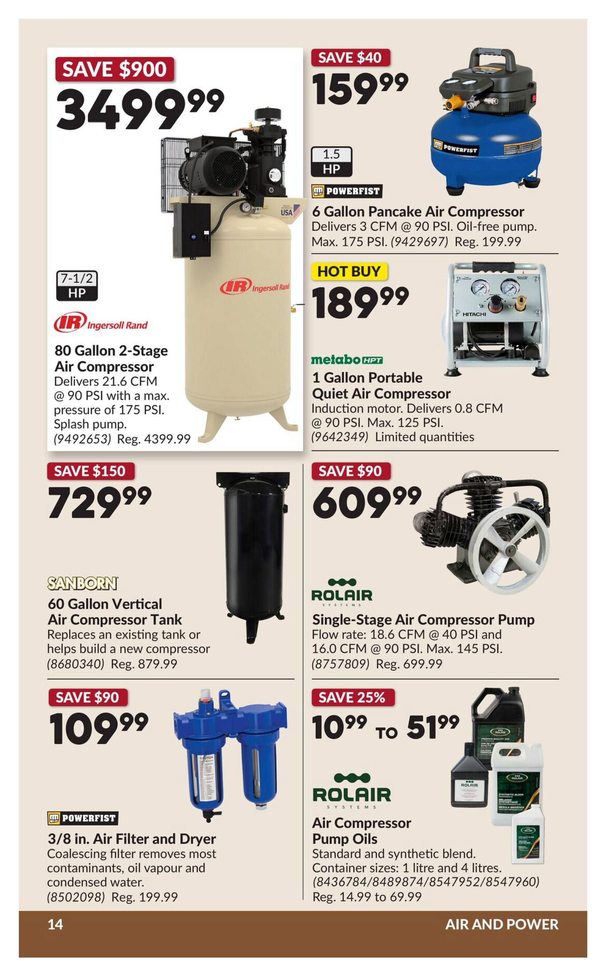 Princess Auto Flyer August 11 to 23