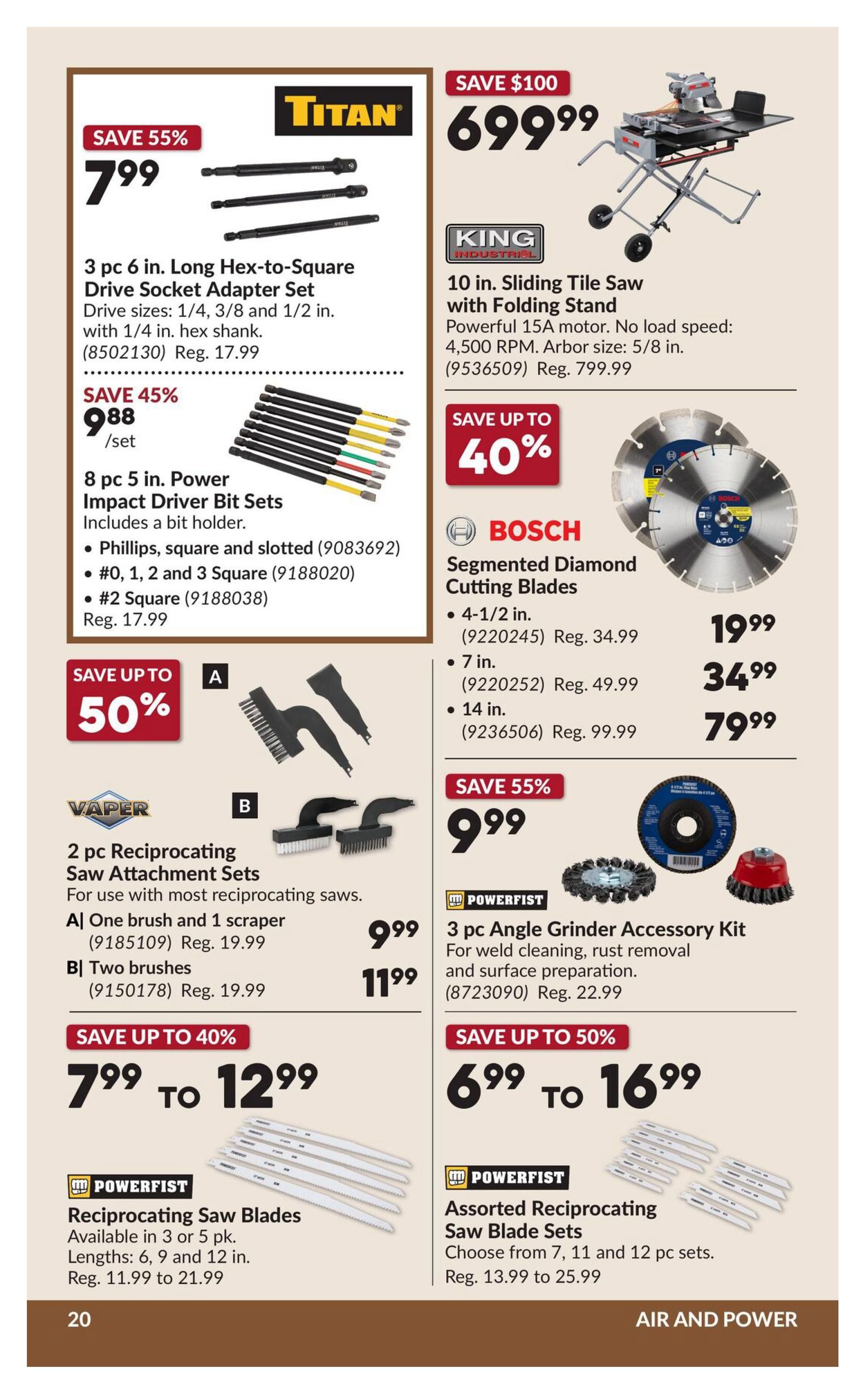 Princess Auto Flyer August 11 to 23