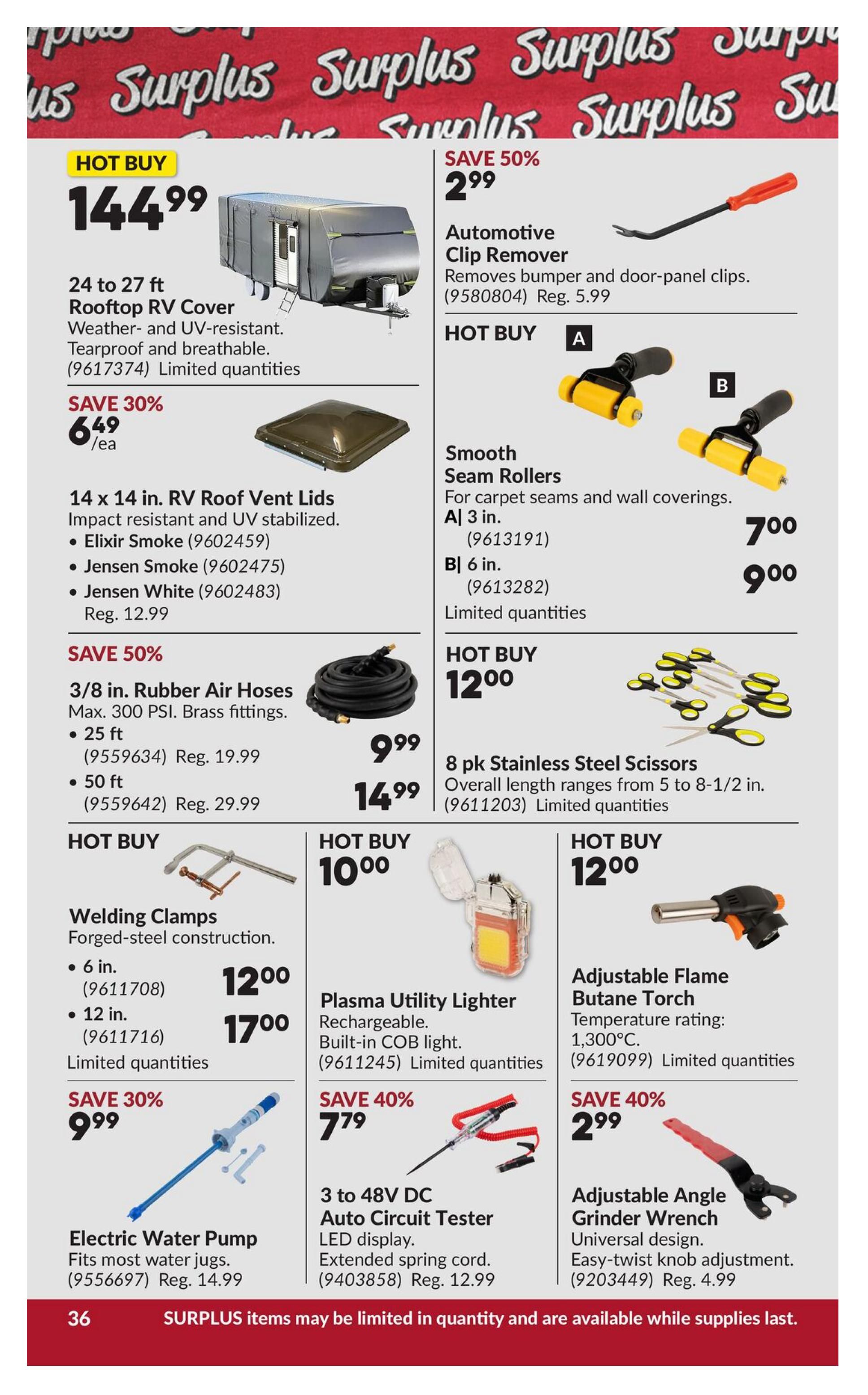 Princess Auto Flyer August 11 to 23