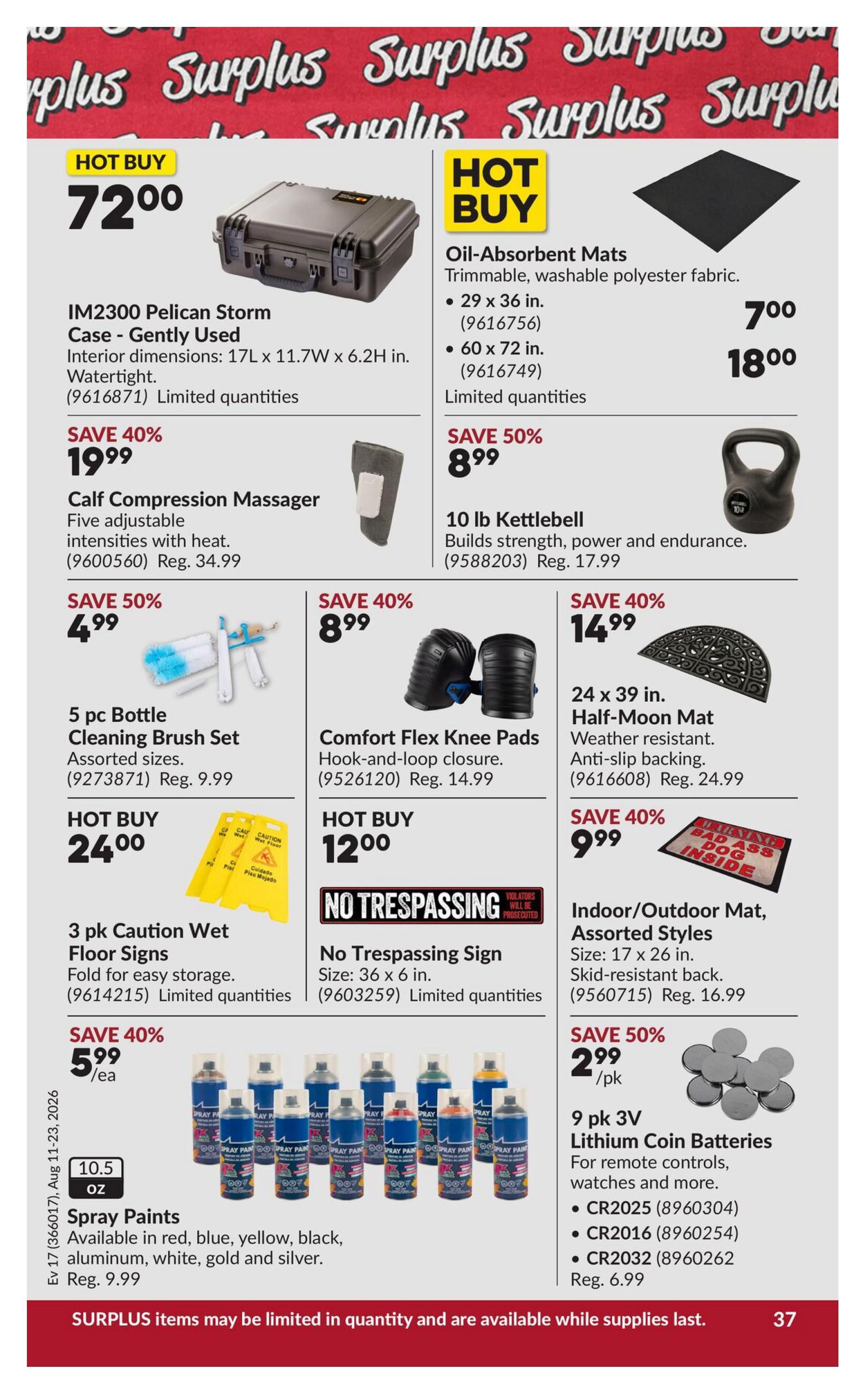 Princess Auto Flyer August 11 to 23