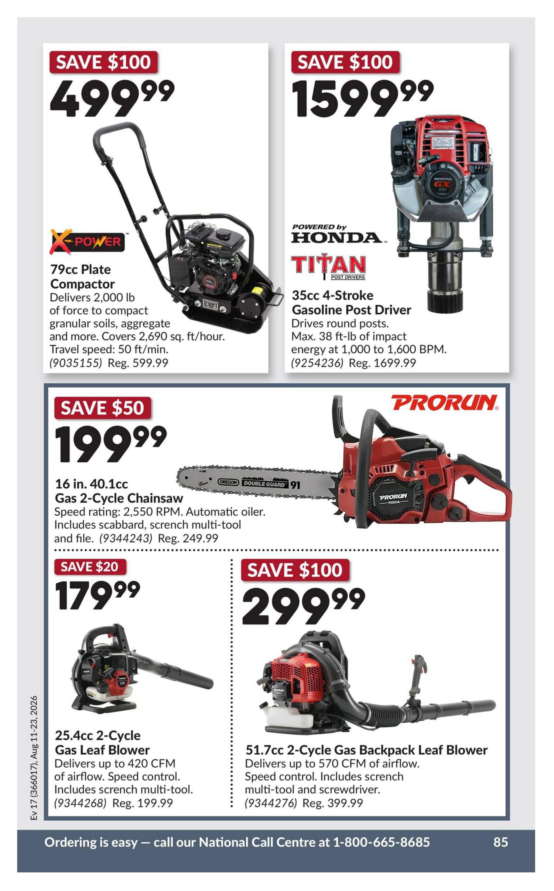 Princess Auto Flyer August 11 to 23