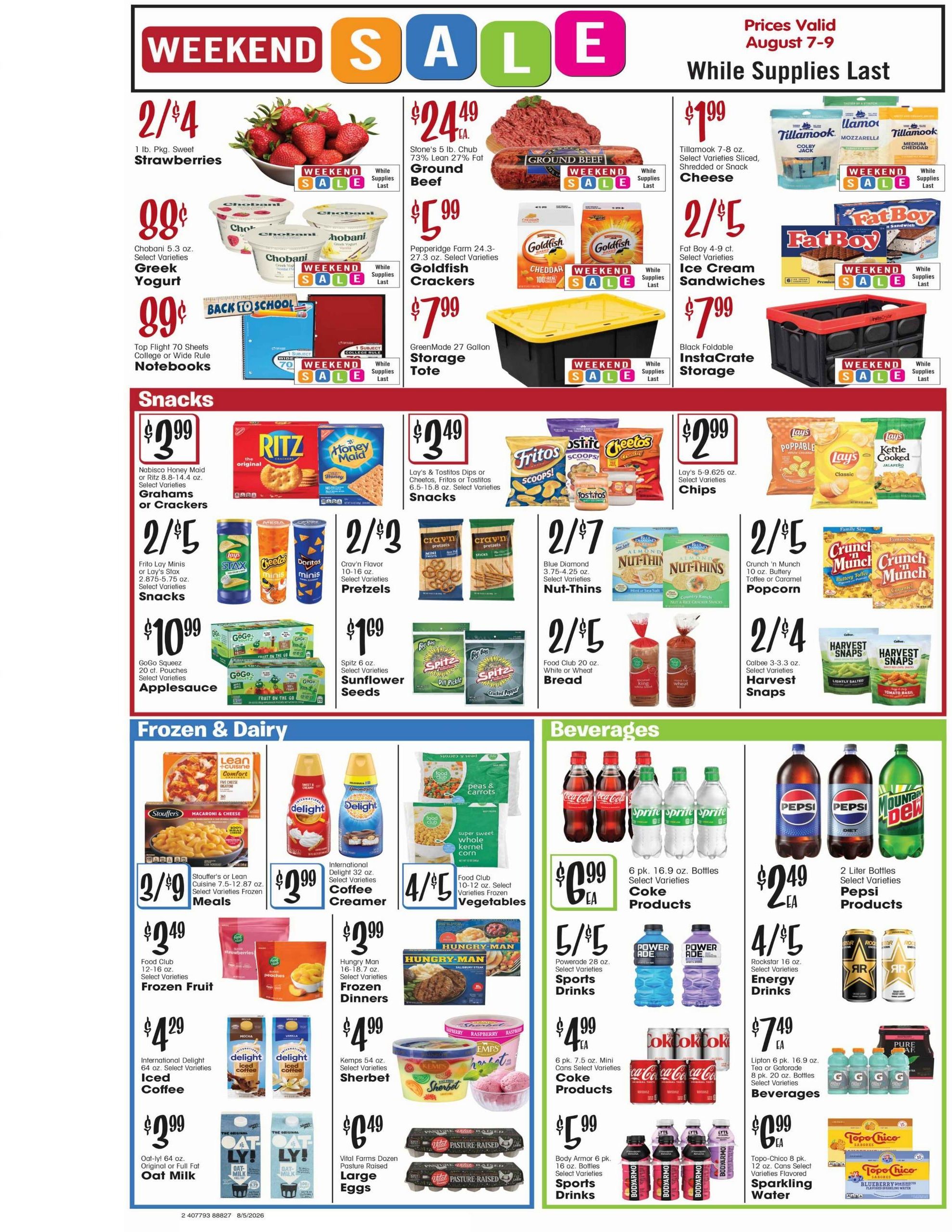 Roy's Fresh Meat and Produce Weekly Ad August 5 - 11, 2026