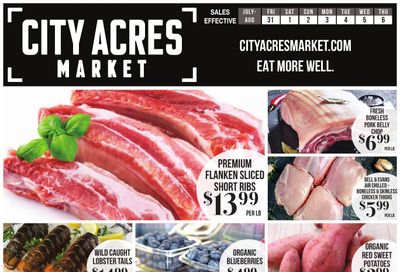 City Acres Market Weekly Ad July 31 - August 6, 2026