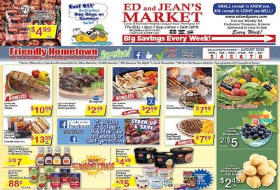 Ed and Jean's Market Weekly Ad August 2 - 8, 2026