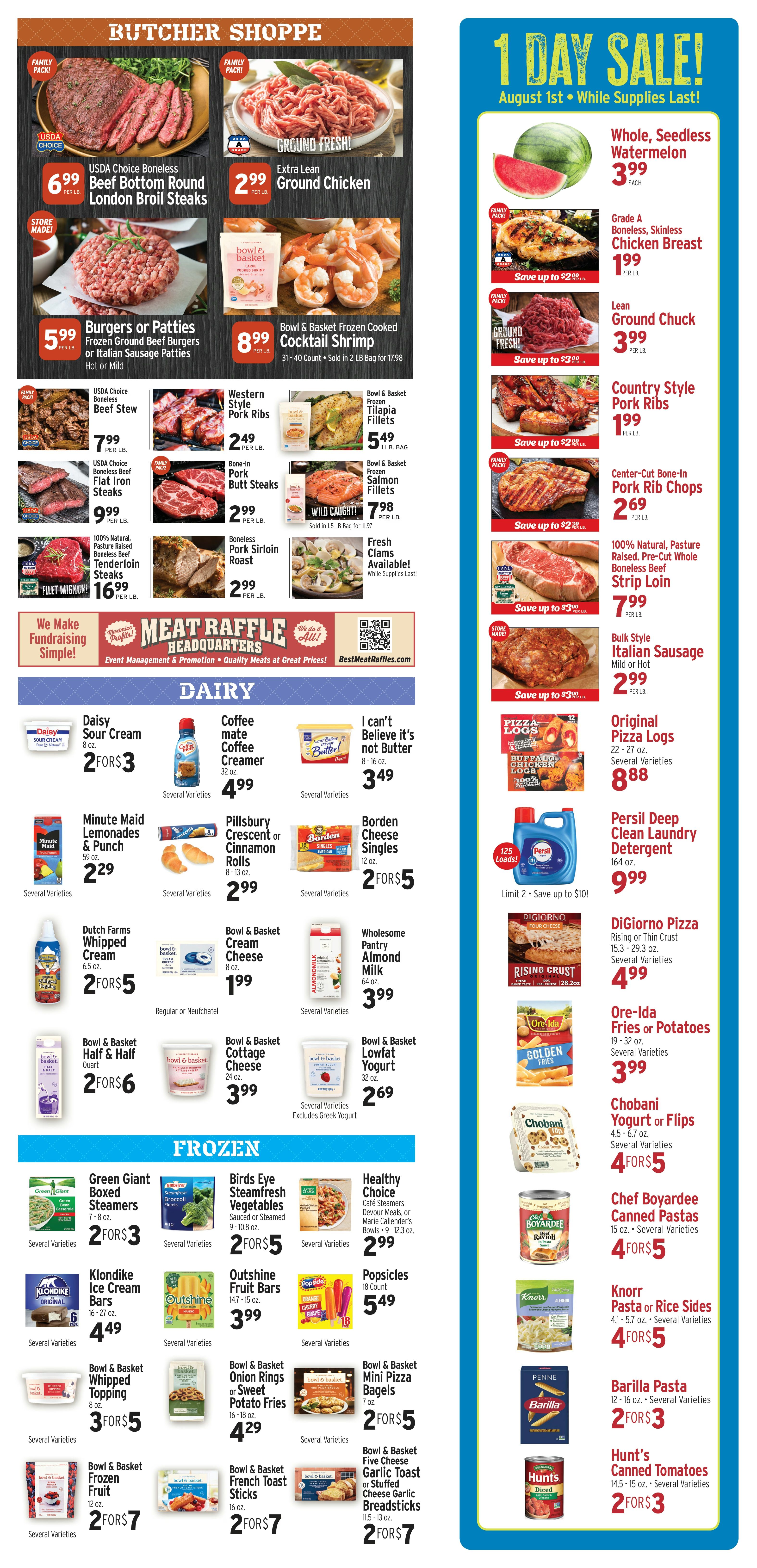 The Market in the Square Weekly Ad July 31 - August 6, 2026