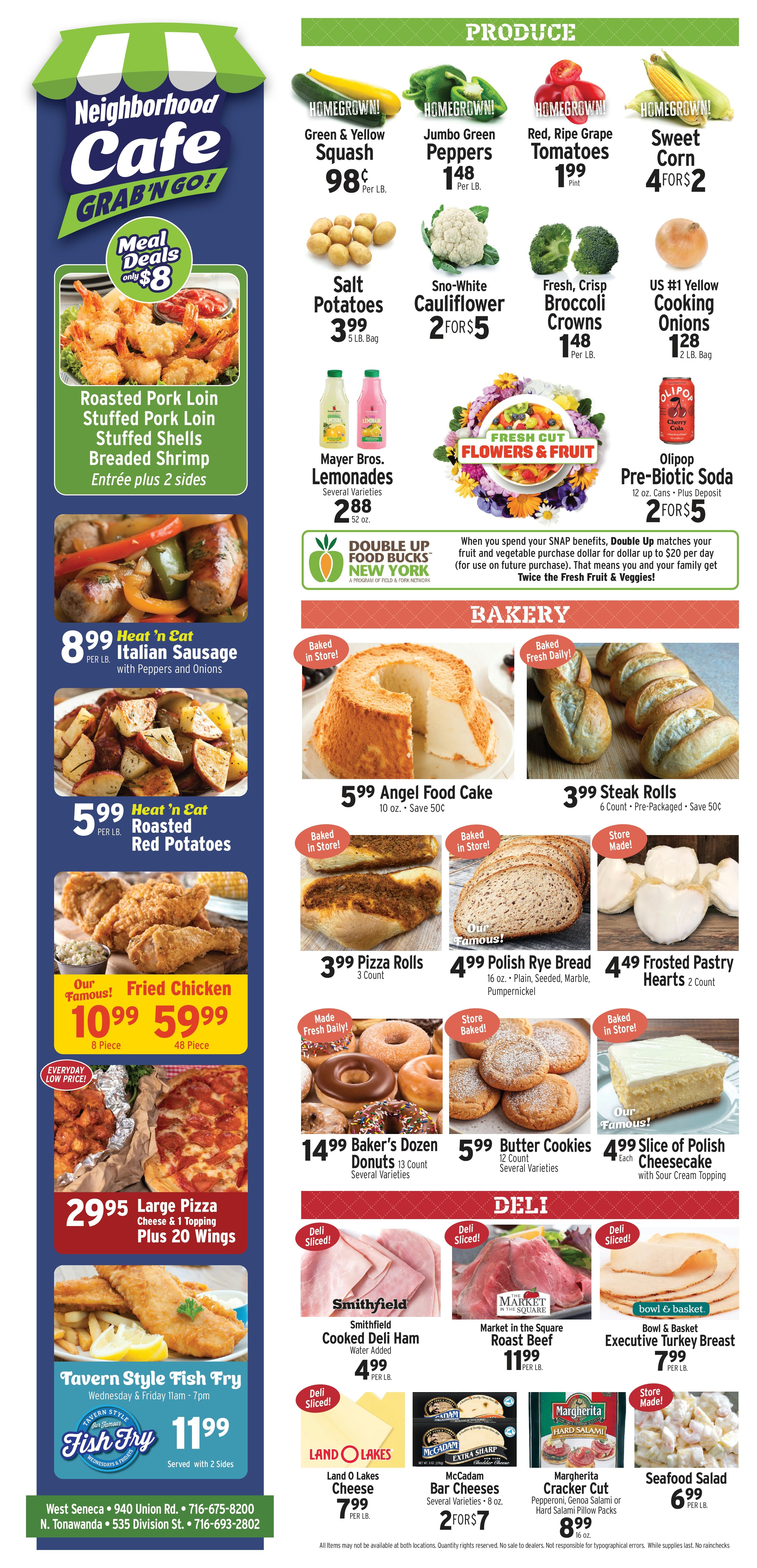 The Market in the Square Weekly Ad July 31 - August 6, 2026