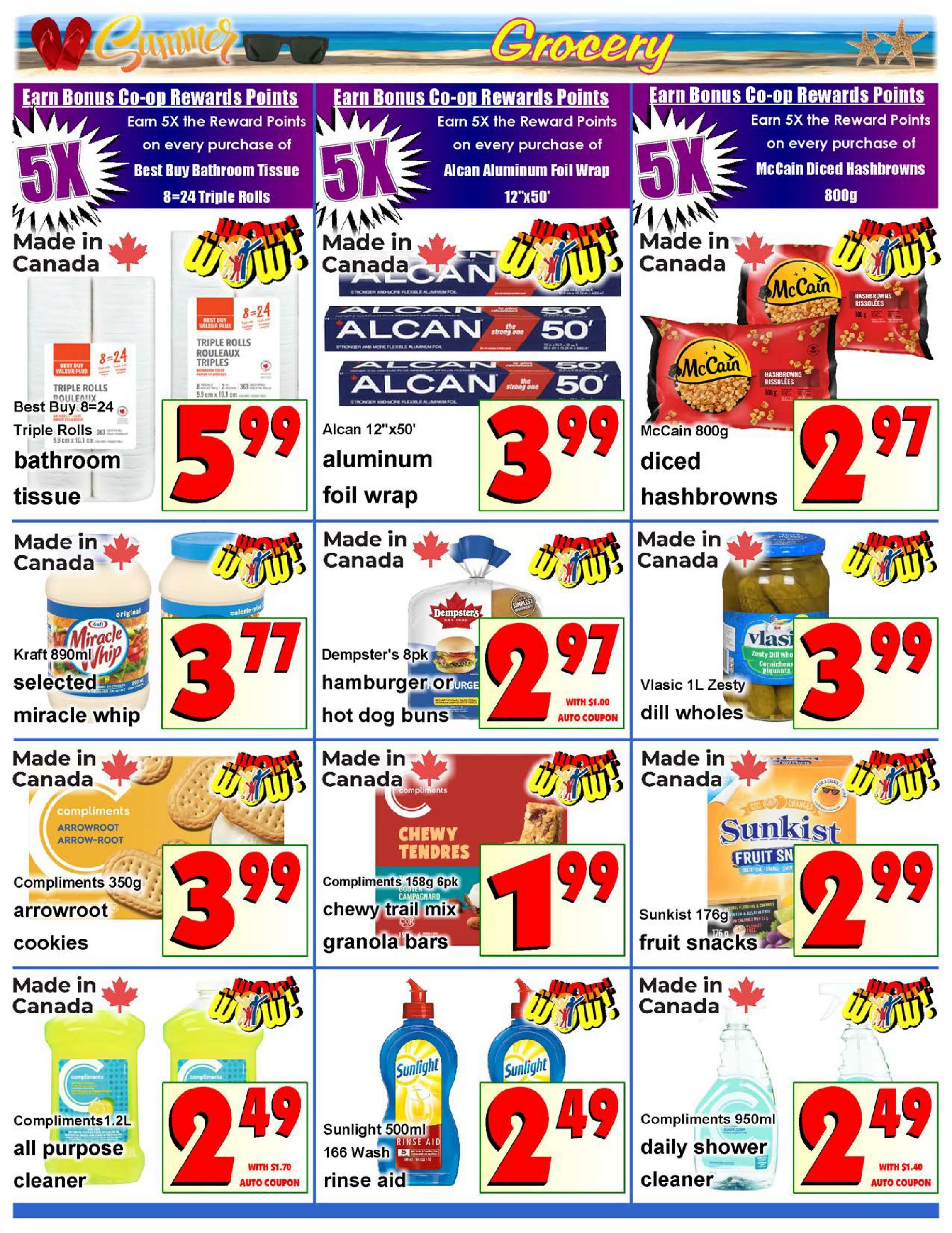 Fredericton Co-op Flyer August 6 to 12