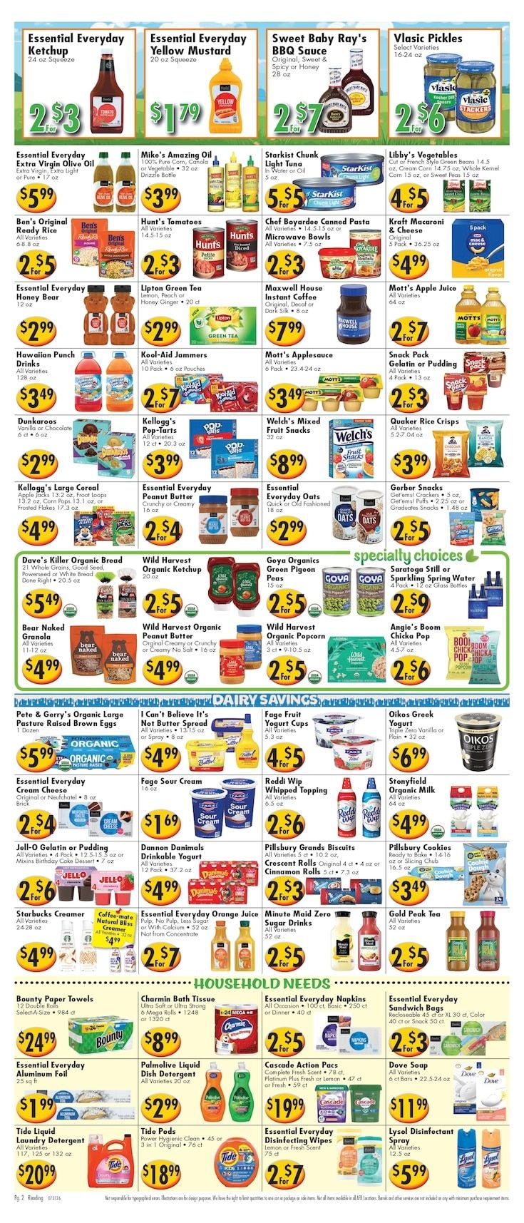 Ideal Food Basket (Reading, PA) Weekly Ad August 7 - 13, 2026