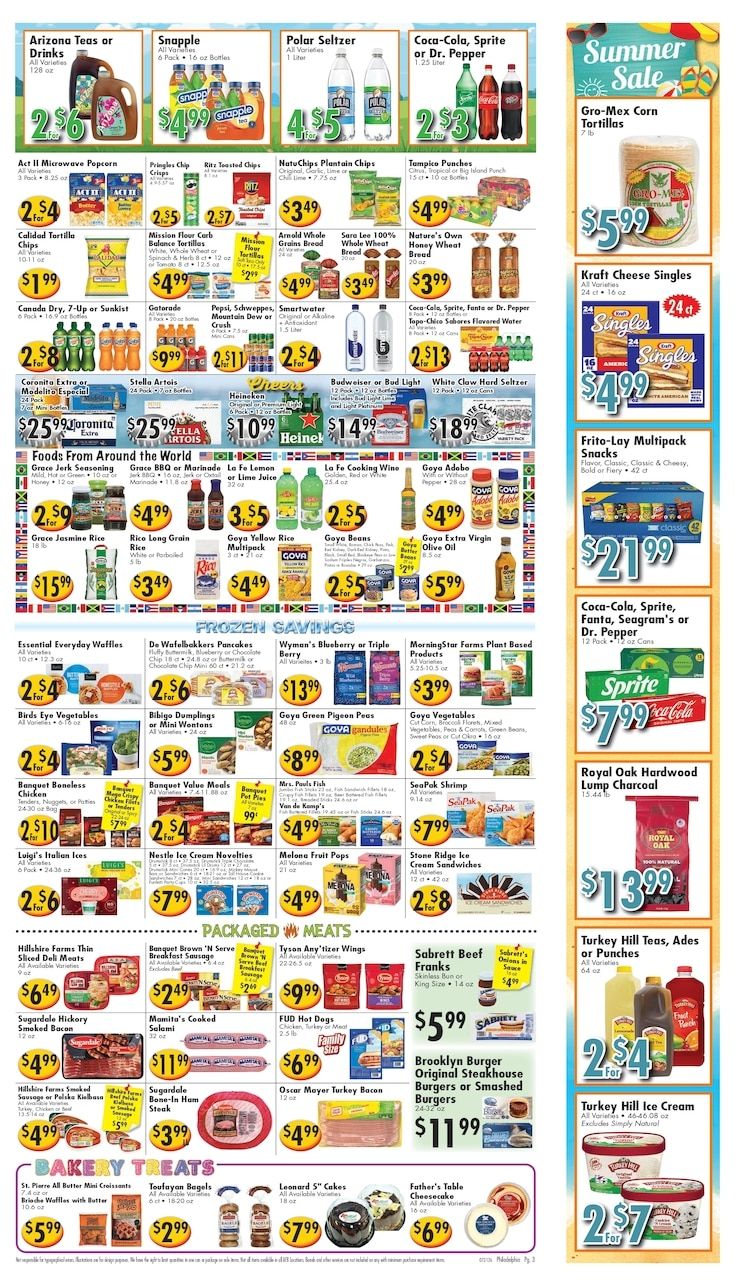 Ideal Food Basket (Philadelphia, PA) Weekly Ad July 31 - August 6, 2026