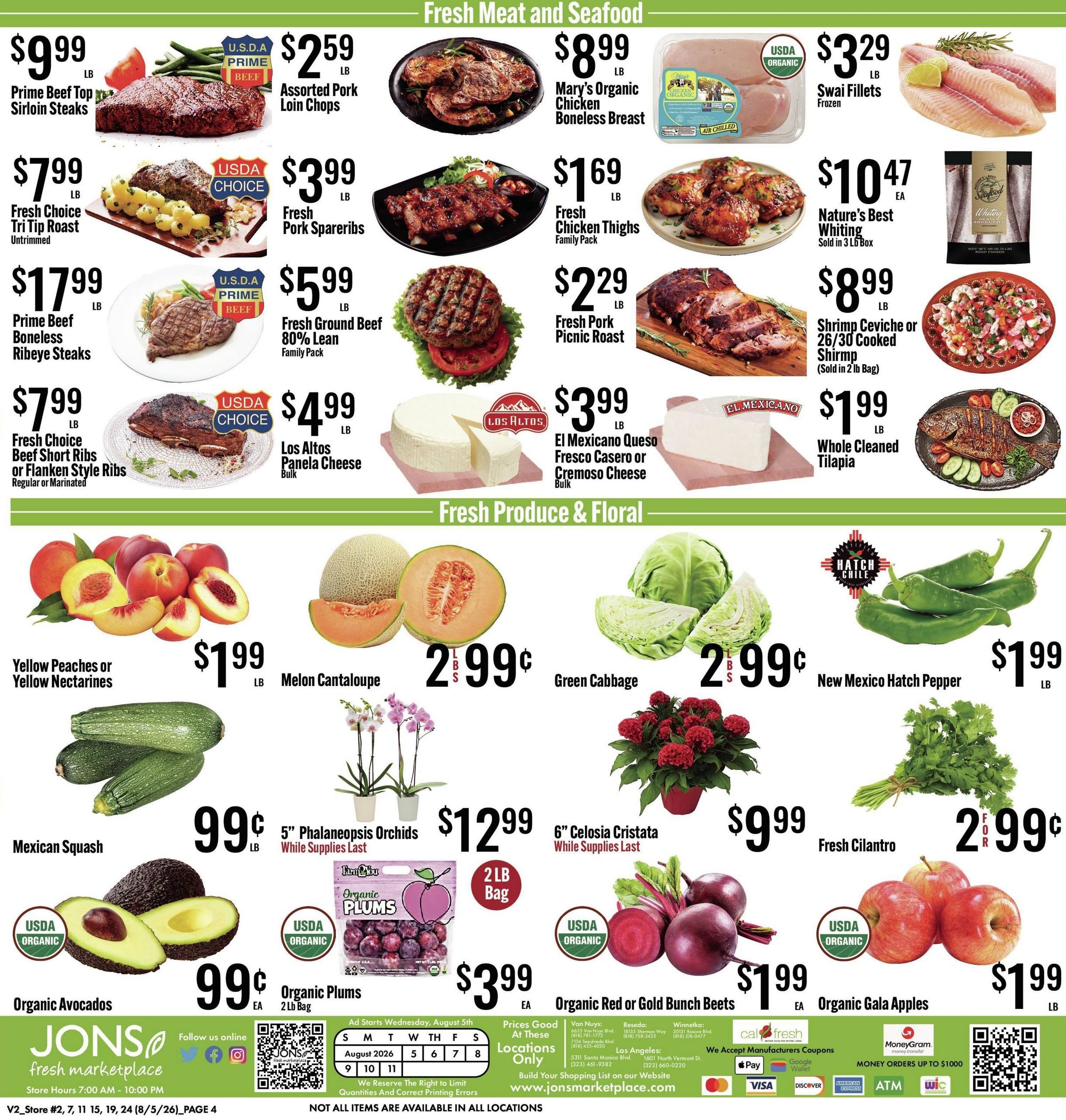 Jons International Marketplace Weekly Ad August 5 - 11, 2026