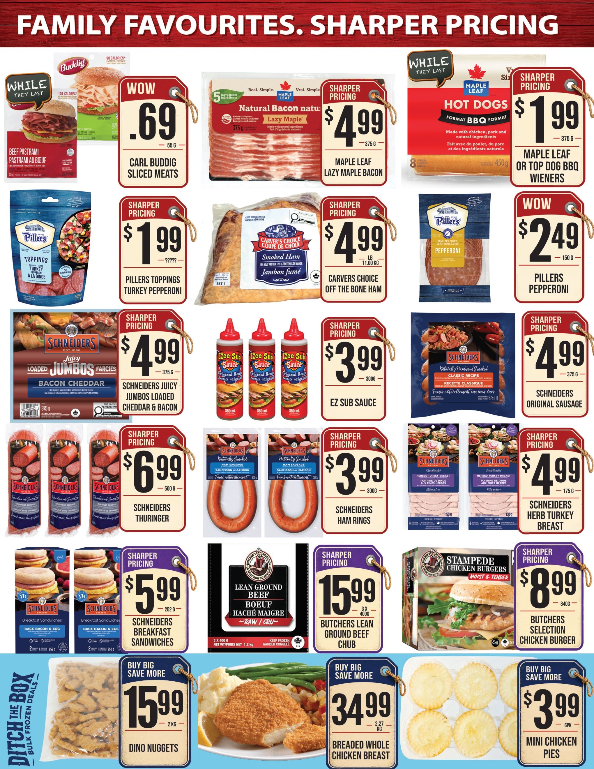 Sharpe's Food Market Flyer August 6 to 12