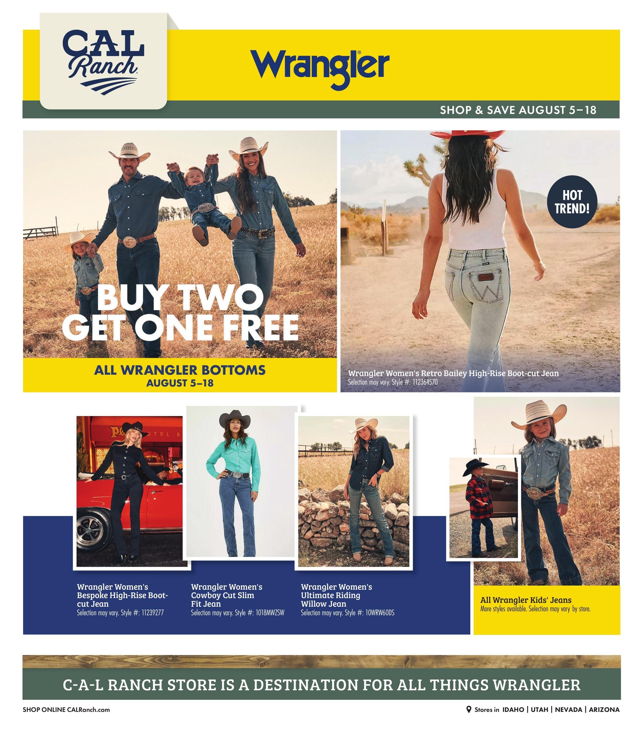 C-A-L Ranch Stores (Idaho Falls–Ucon Area, ID) Summer Harvest Savings Weekly Ad August 5 - 25, 2026