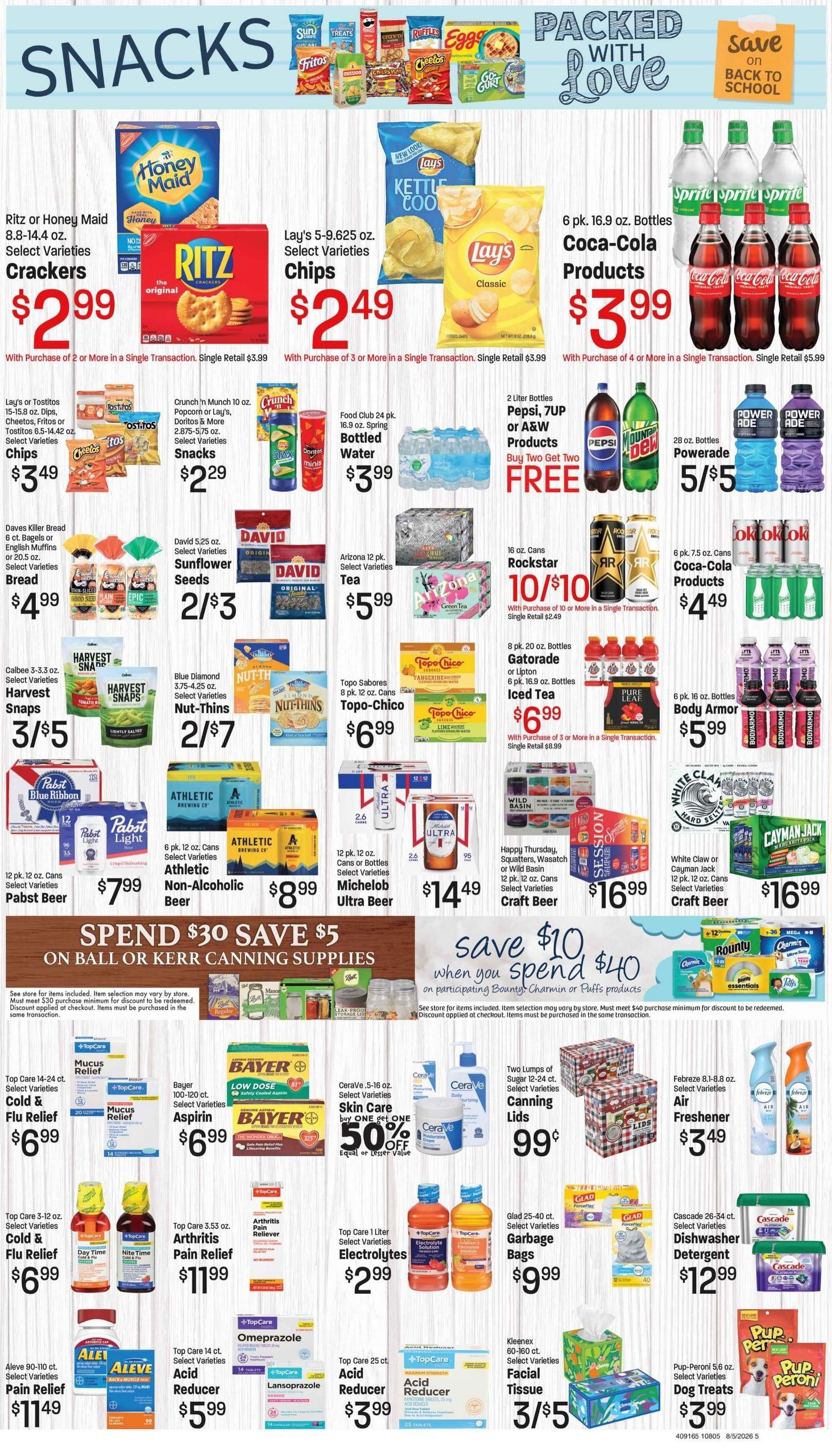 Lee's Marketplace Weekly Ad August 5 - 11, 2026