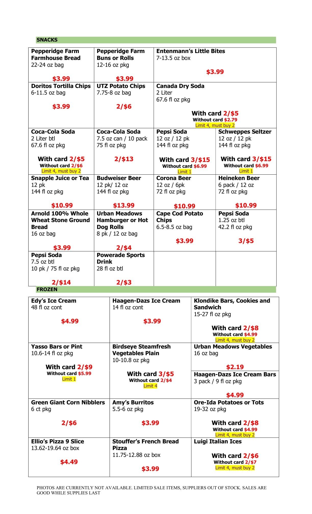 Country Markets of Westchester Weekly Ad August 7 - 13, 2026