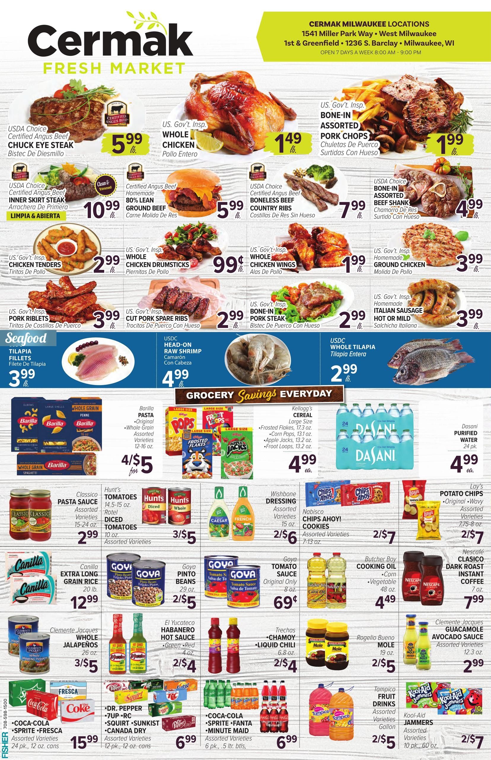 Cermak Fresh Market (Milwaukee Area, WI) Weekly Ad August 5 - 11, 2026