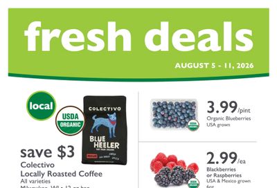 Outpost Natural Foods Weekly Ad August 5 - 11, 2026