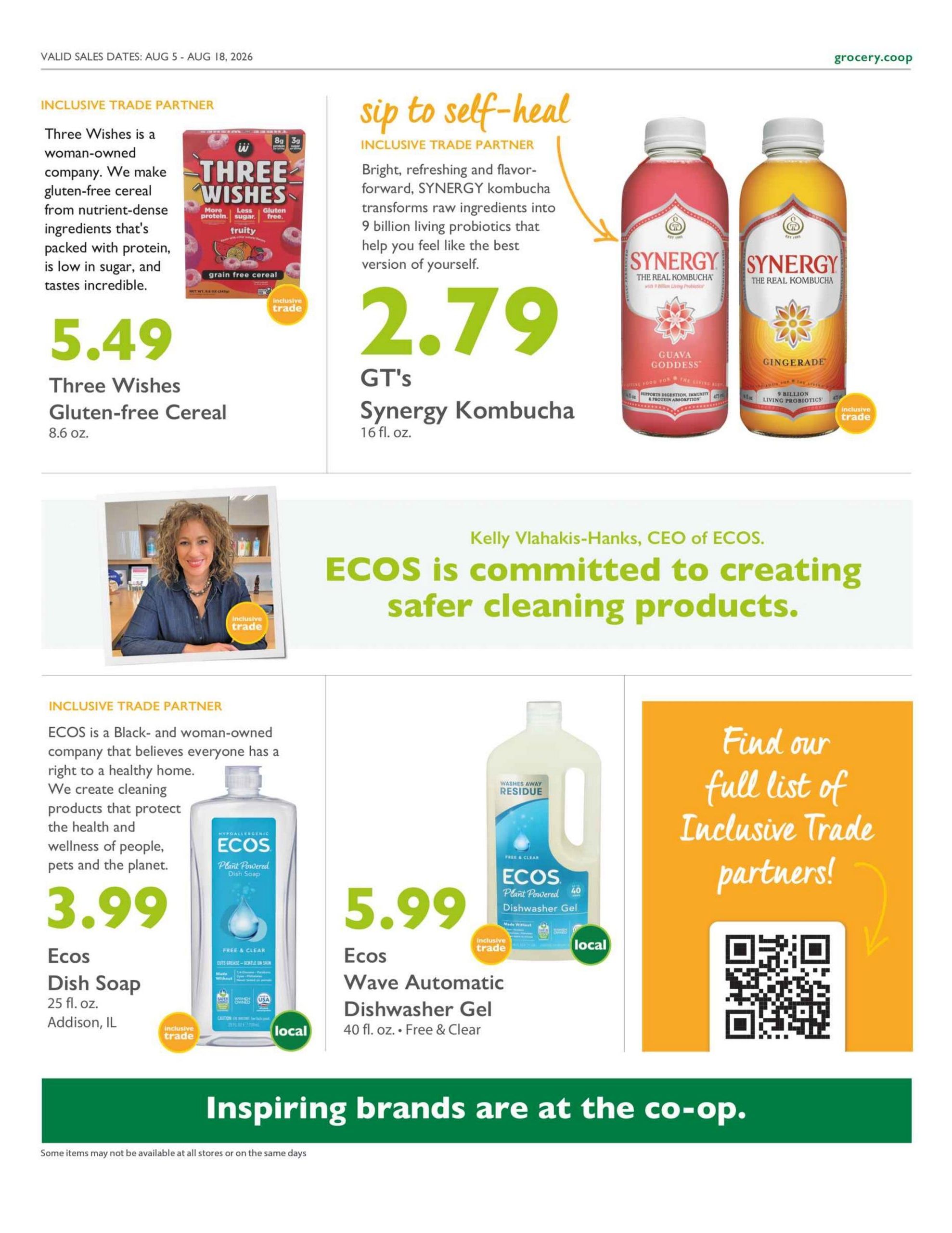 Outpost Natural Foods Weekly Ad August 5 - 11, 2026