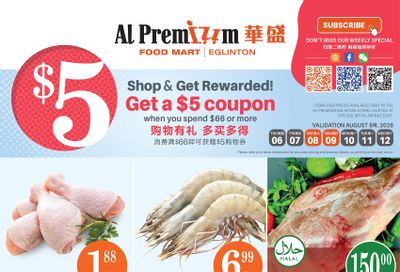 Al Premium Food Mart (Eglinton Ave.) Flyer August 6 to 12