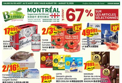 Btrust Supermarket (Montreal) Flyer August 6 to 12