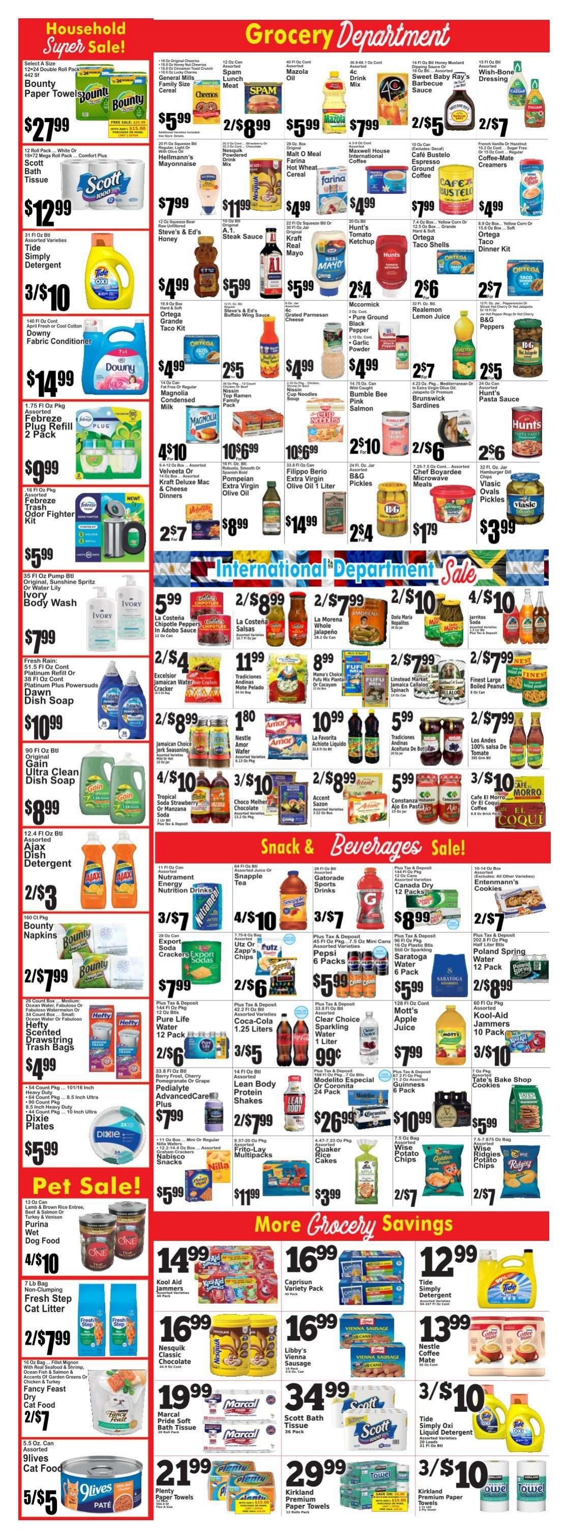 Food Fair Fresh Market Weekly Ad July 31 - August 6, 2026