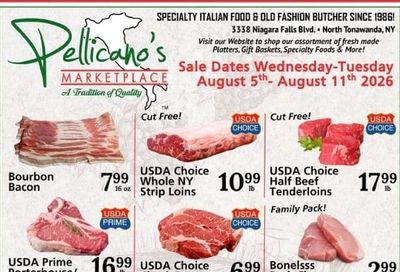 Pellicano's Marketplace Weekly Ad August 5 - 11, 2026