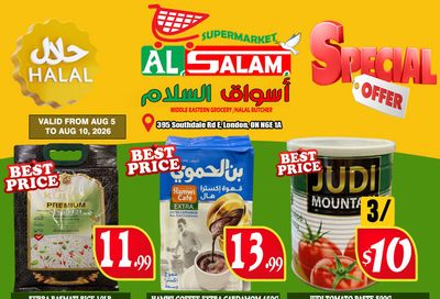 Al-Salam Supermarket Flyer August 4 to 10