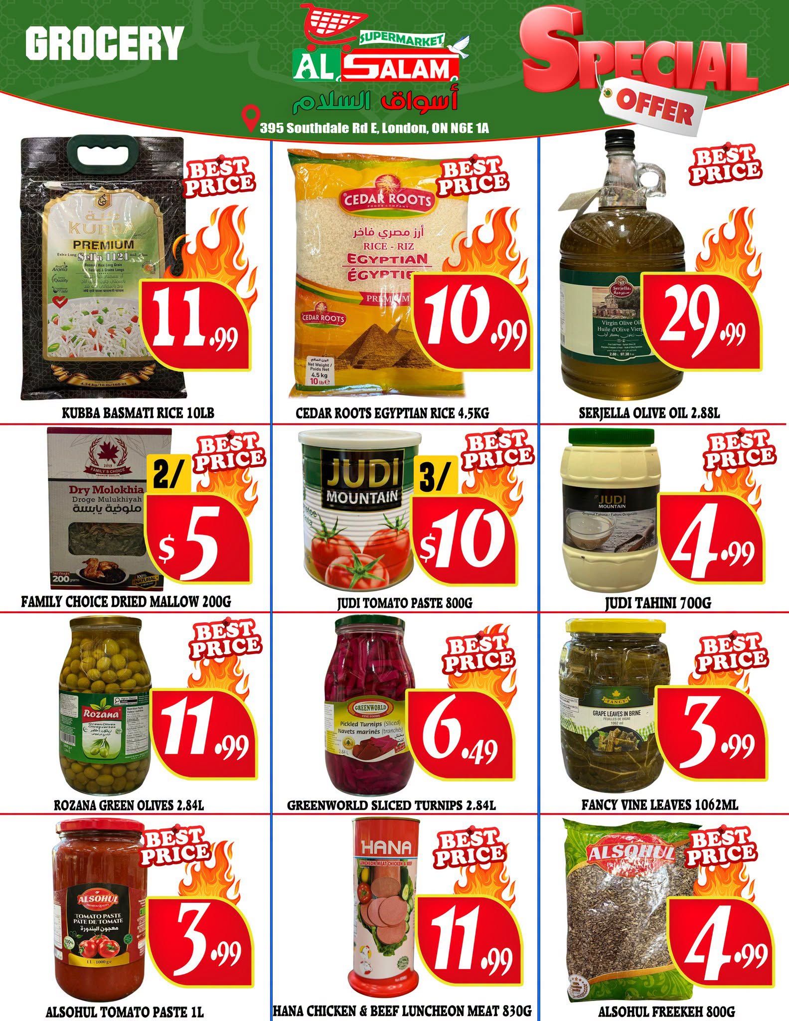 Al-Salam Supermarket Flyer August 4 to 10