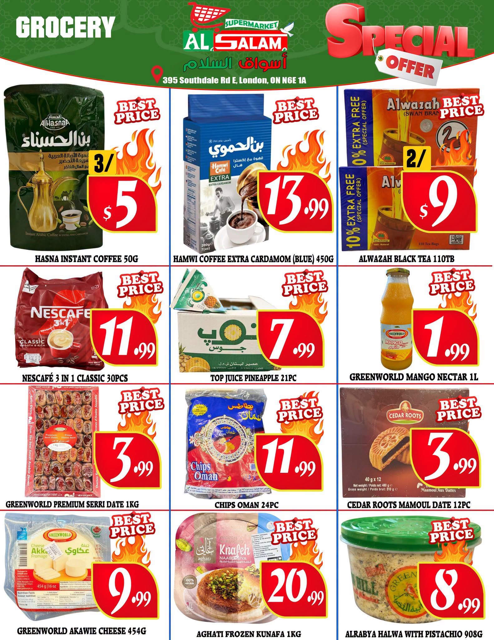 Al-Salam Supermarket Flyer August 4 to 10