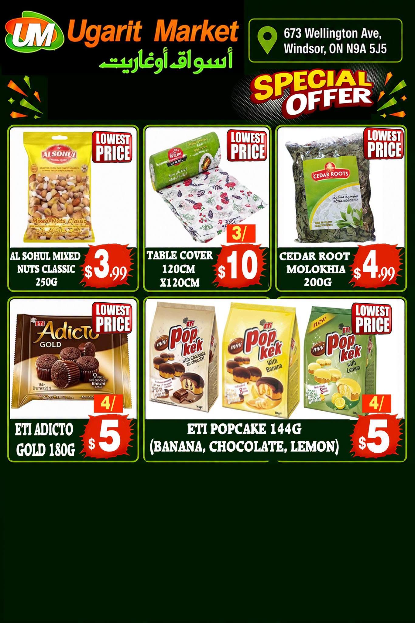 Ugarit Market Flyer August 4 to 10