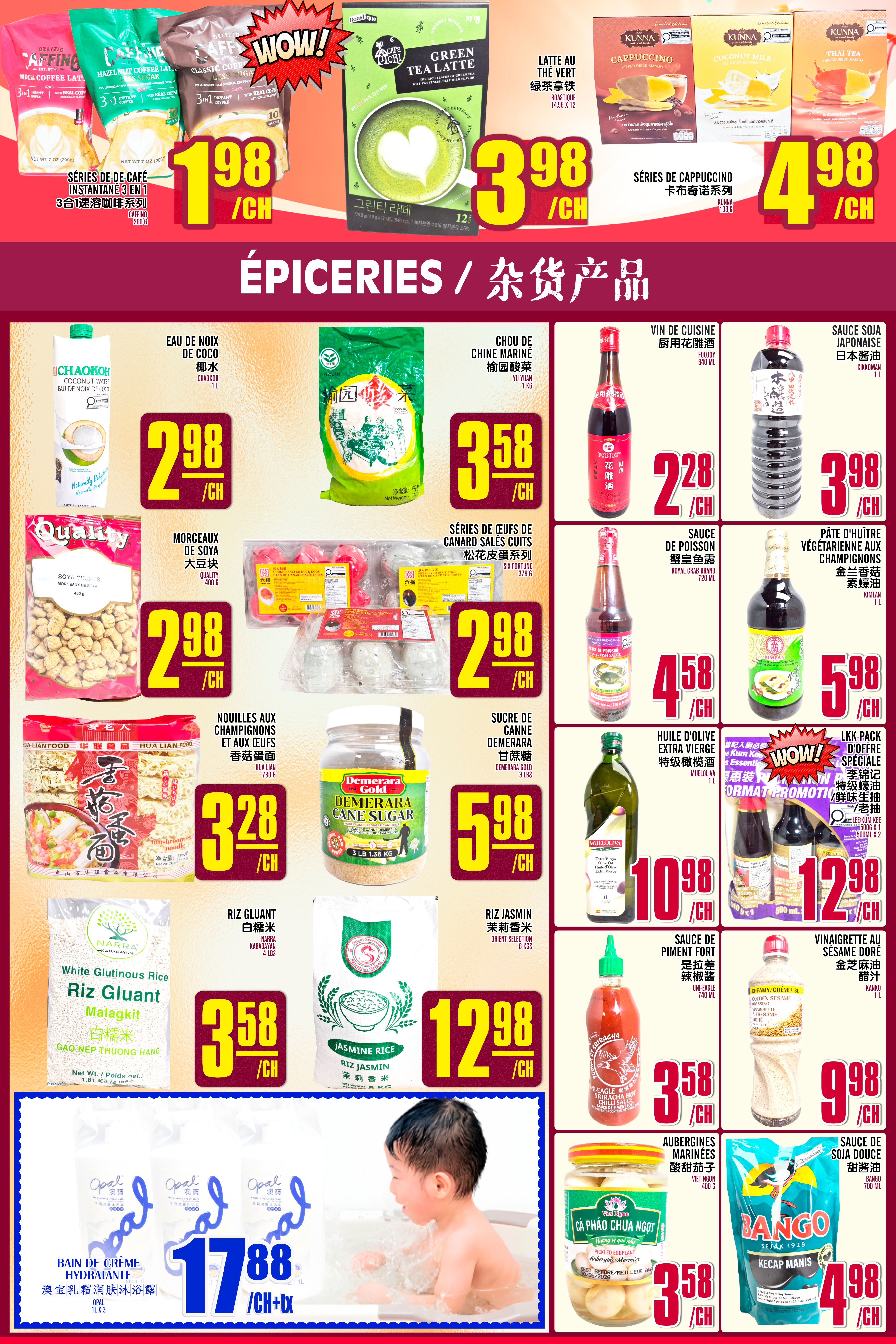 Marche Lian Tai Flyer August 6 to 12