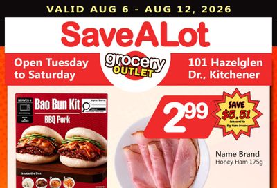 SaveALot Grocery Outlet Flyer August 6 to 12