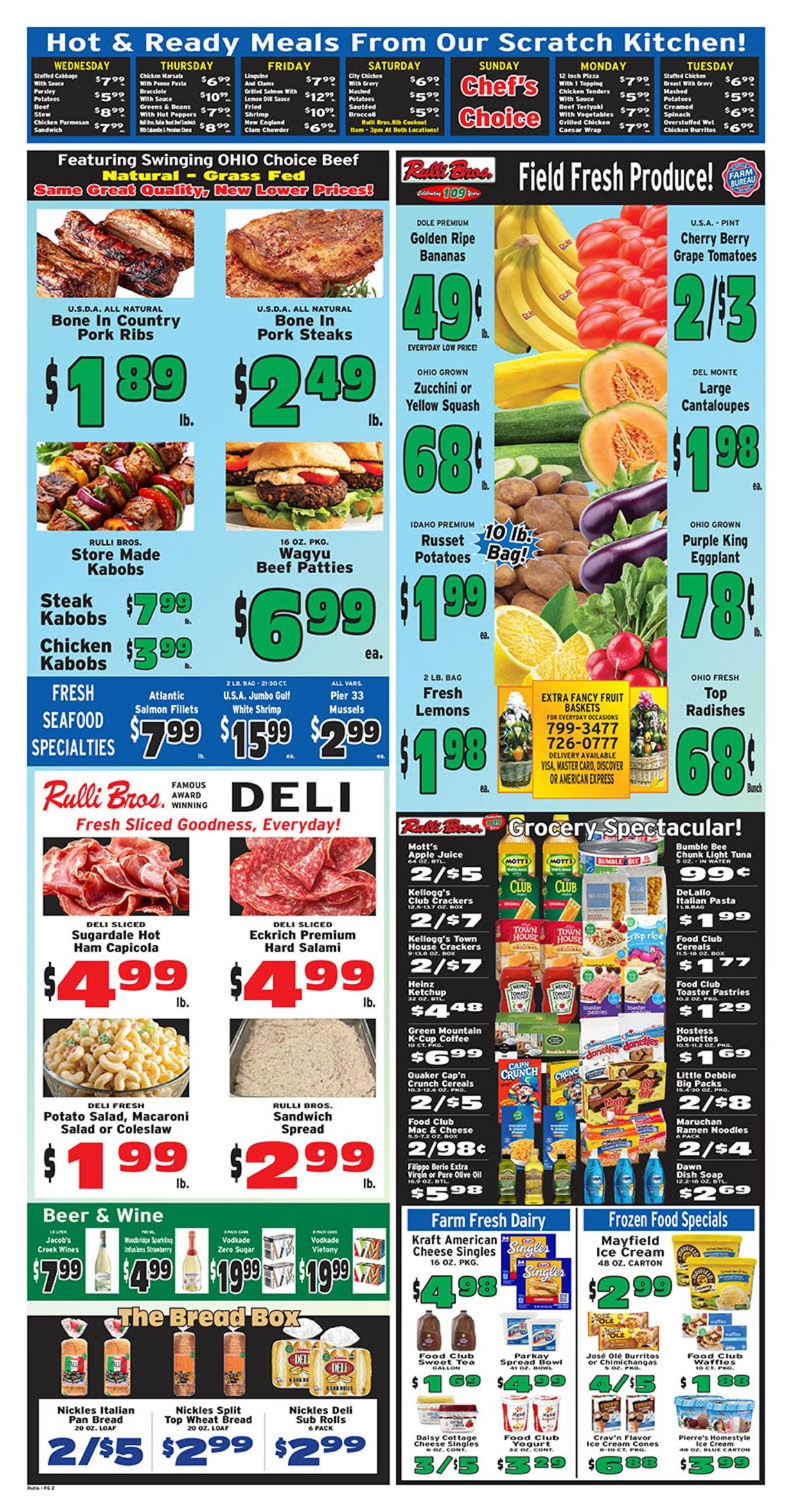 Rulli Brothers Weekly Ad August 5 - 11, 2026