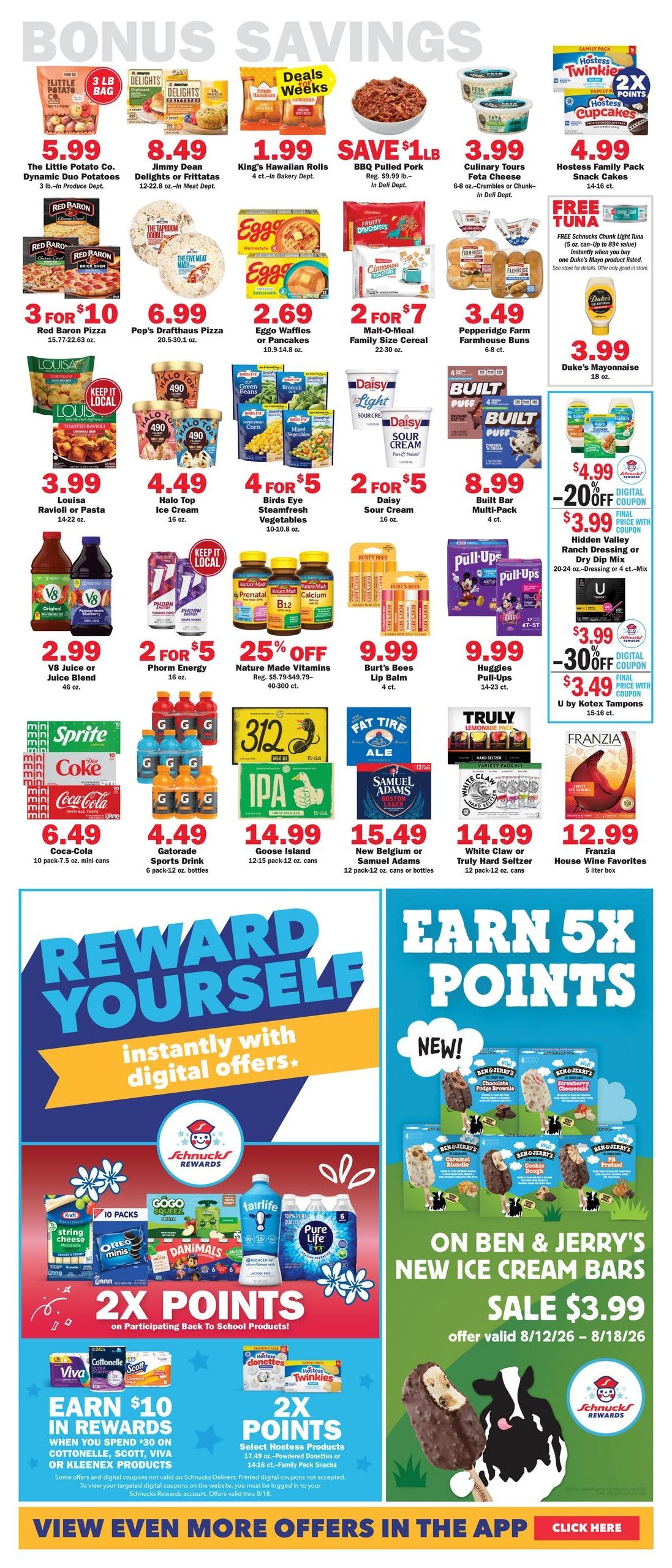 Schnucks (Edwardsville–Caseyville Area, IL) Weekly Print Weekly Ad August 12 - 18, 2026