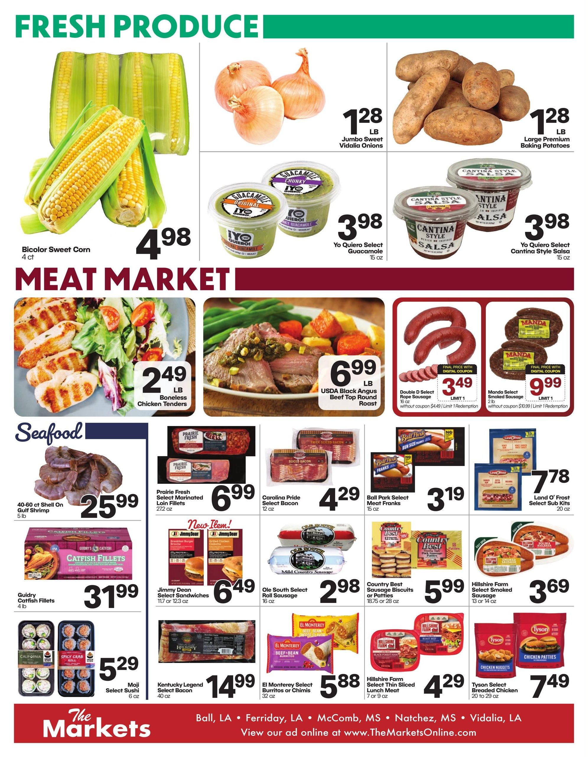 The Markets (LA, MS) Weekly Ad August 5 - 11, 2026