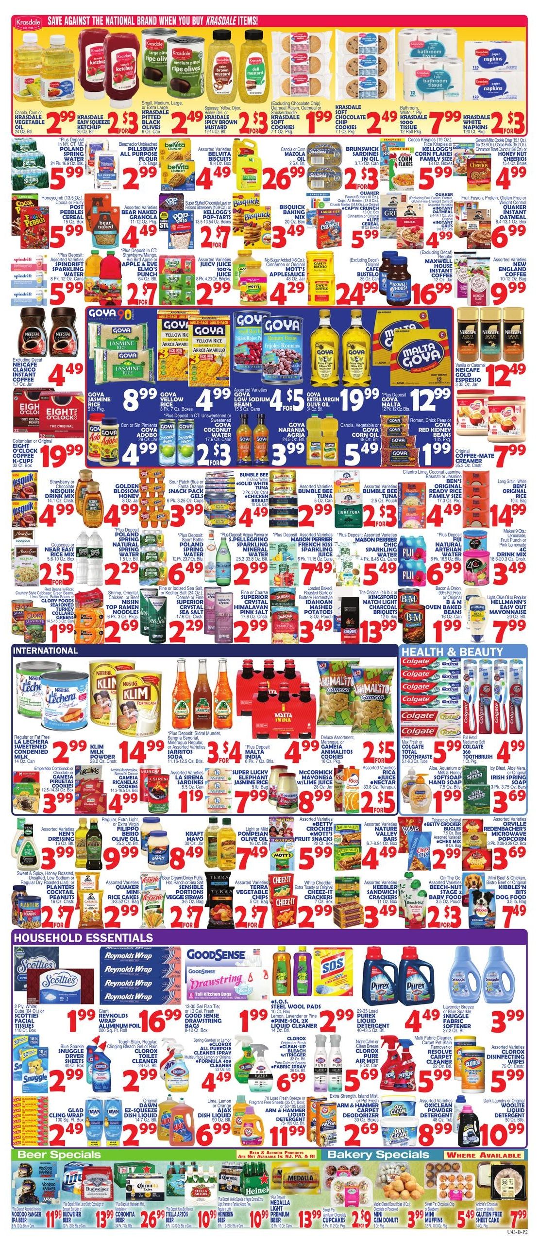 Bravo Supermarket (CT, NJ, NY) Weekly Ad August 7 - 13, 2026