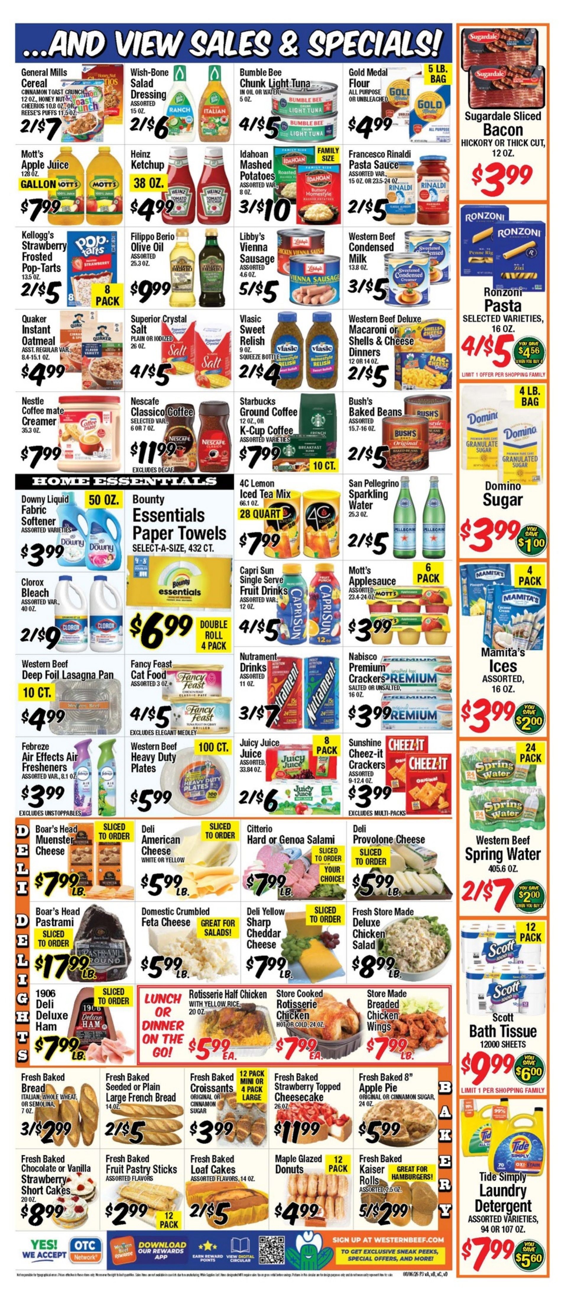Western Beef (New York) Weekly Ad August 6 - 12, 2026