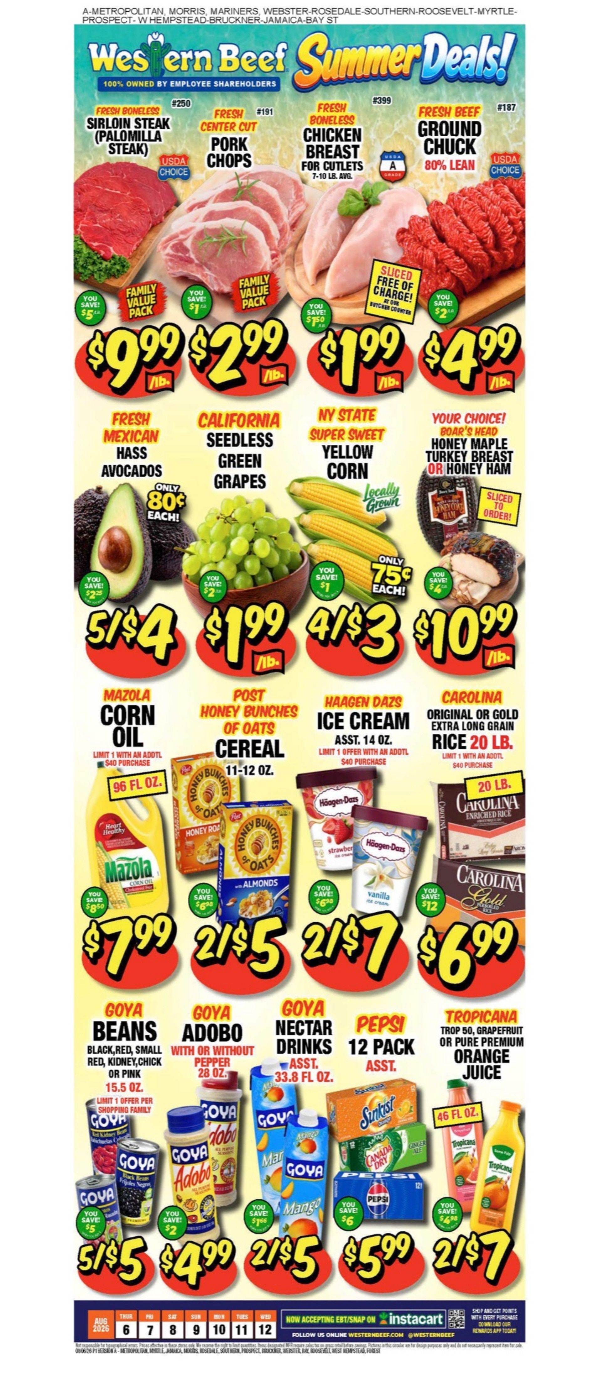 Western Beef Weekly Ad August 6 - 12, 2026
