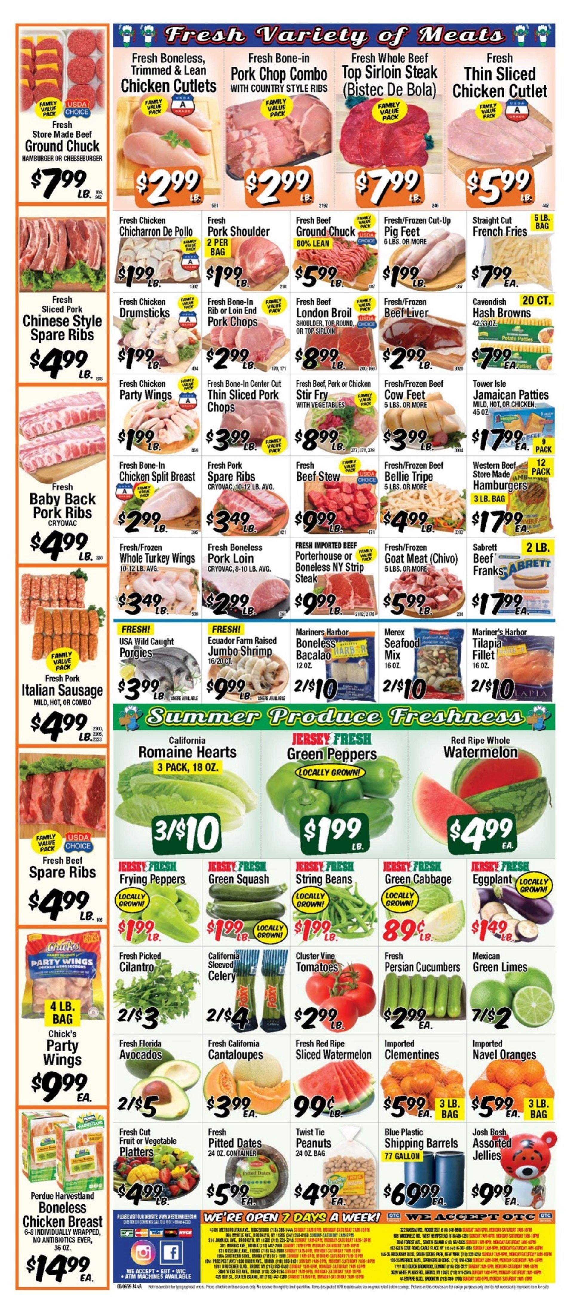 Western Beef Weekly Ad August 6 - 12, 2026